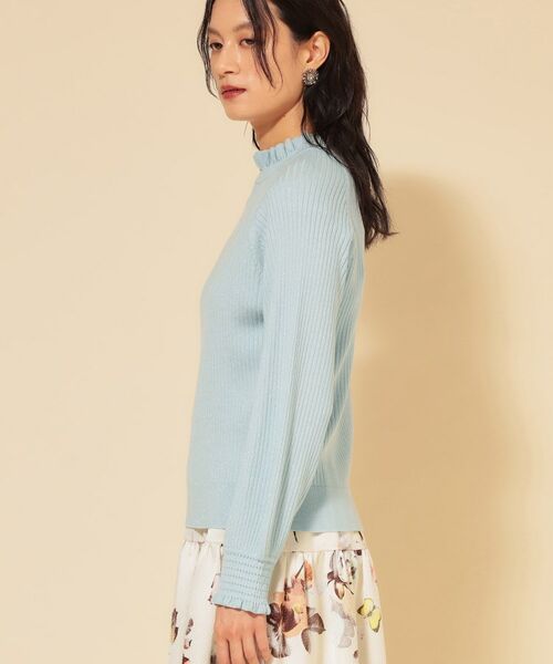 SunaUna / スーナウーナ ニット・セーター | 【COLLECTION LINE】フリルラメニット | 詳細15