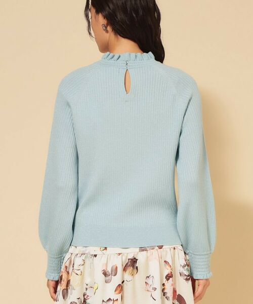 SunaUna / スーナウーナ ニット・セーター | 【COLLECTION LINE】フリルラメニット | 詳細16