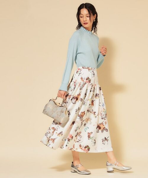 SunaUna / スーナウーナ ニット・セーター | 【COLLECTION LINE】フリルラメニット | 詳細8