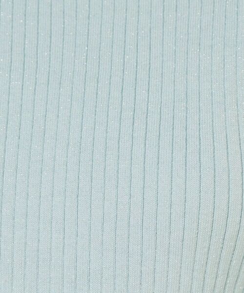 SunaUna / スーナウーナ ニット・セーター | 【COLLECTION LINE】フリルラメニット | 詳細9