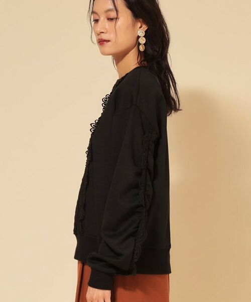 SunaUna / スーナウーナ カットソー | 【COLLECTION LINE】レース付プルオーバー | 詳細11