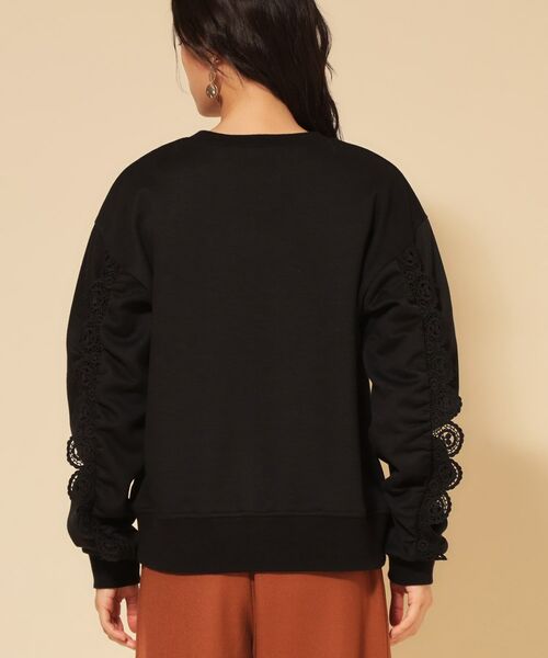 SunaUna / スーナウーナ カットソー | 【COLLECTION LINE】レース付プルオーバー | 詳細12