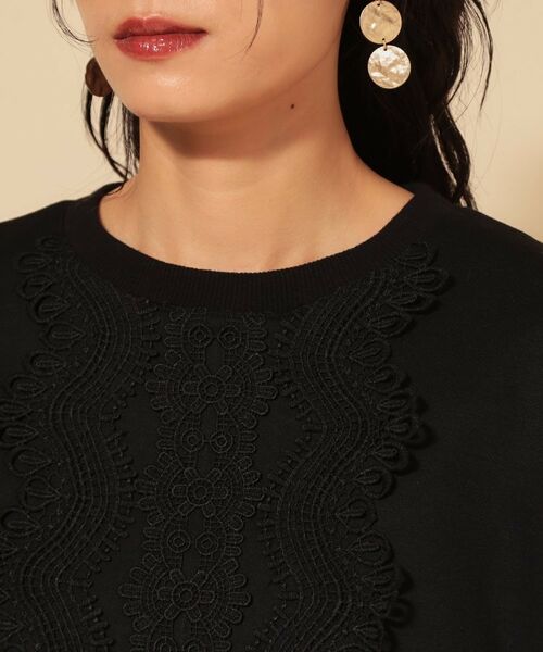 SunaUna / スーナウーナ カットソー | 【COLLECTION LINE】レース付プルオーバー | 詳細13