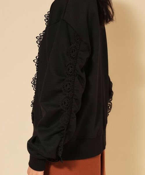 SunaUna / スーナウーナ カットソー | 【COLLECTION LINE】レース付プルオーバー | 詳細14