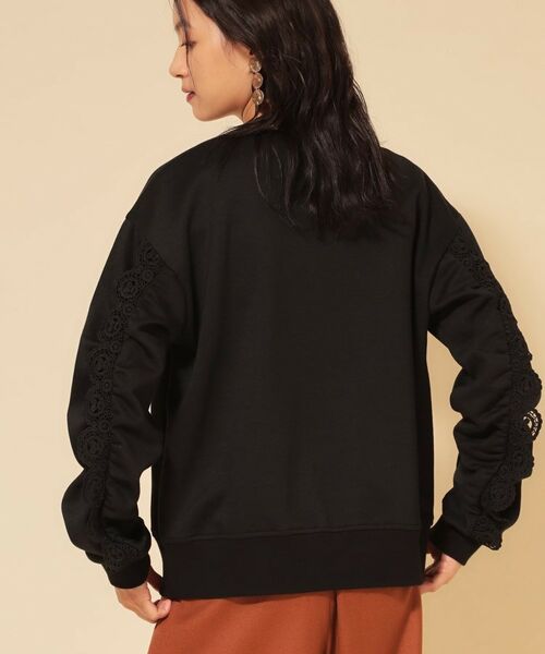 SunaUna / スーナウーナ カットソー | 【COLLECTION LINE】レース付プルオーバー | 詳細2