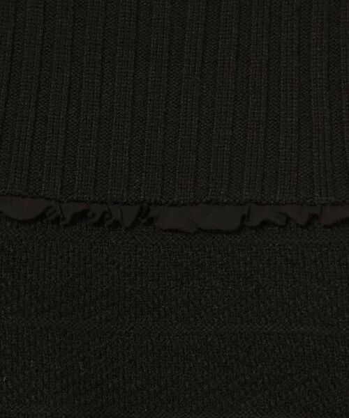 SunaUna / スーナウーナ ニット・セーター | 【COLLECTION LINE】編変化シフォンニット | 詳細9