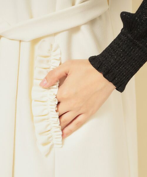 SunaUna / スーナウーナ ベスト | 【COLLECTION LINE】フリルスリーブレスジレ | 詳細15