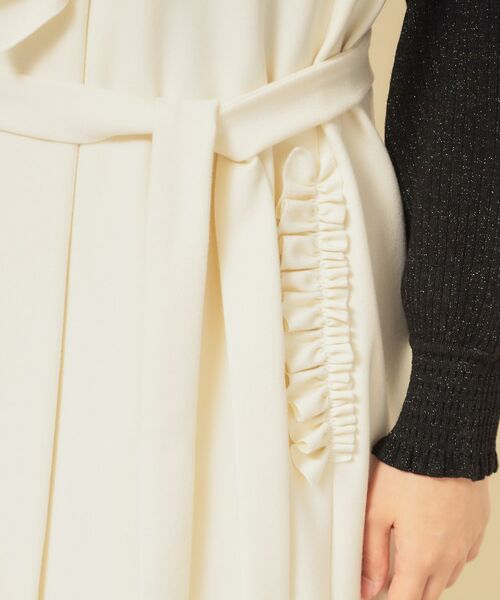 SunaUna / スーナウーナ ベスト | 【COLLECTION LINE】フリルスリーブレスジレ | 詳細16