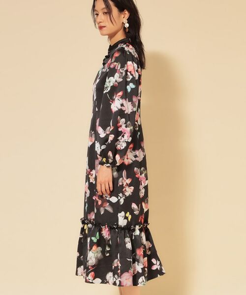 SunaUna / スーナウーナ ロング・マキシ丈ワンピース | 【COLLECTION LINE】チャイナ花柄ワンピース | 詳細11