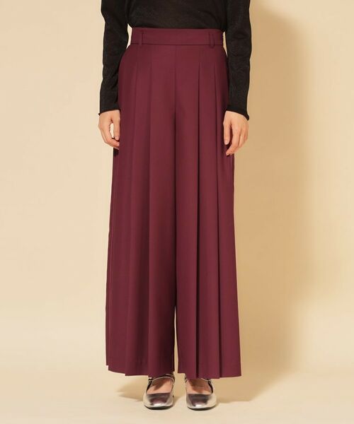 SunaUna / スーナウーナ パンツ | 【COLLECTION LINE】プリーツパンツ | 詳細10