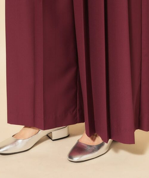 SunaUna / スーナウーナ パンツ | 【COLLECTION LINE】プリーツパンツ | 詳細18