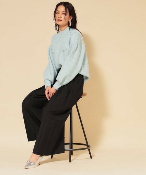 SunaUna / スーナウーナ パンツ | 【COLLECTION LINE】プリーツパンツ | 詳細4