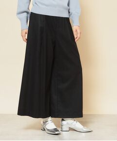 SunaUna / スーナウーナ パンツ | 【COLLECTION LINE】ベルト付ガウチョパンツ