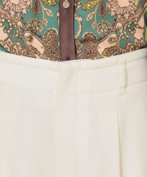 SunaUna / スーナウーナ パンツ | 【COLLECTION LINE】ベルト付ガウチョパンツ | 詳細18