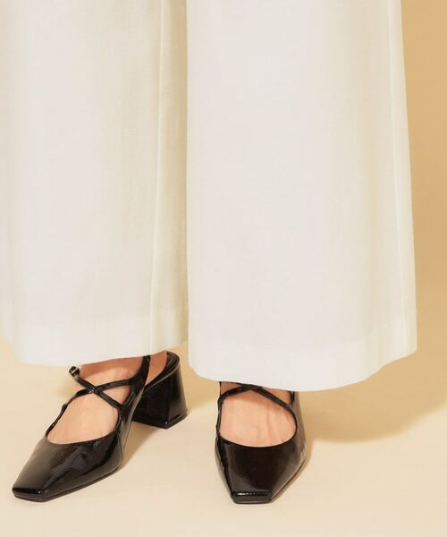 SunaUna / スーナウーナ パンツ | 【COLLECTION LINE】ベルト付ガウチョパンツ | 詳細21