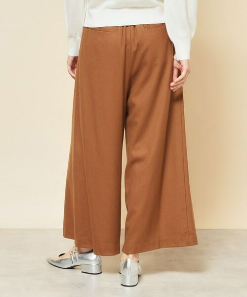 SunaUna / スーナウーナ パンツ | 【COLLECTION LINE】ベルト付ガウチョパンツ | 詳細6