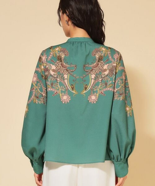 SunaUna / スーナウーナ シャツ・ブラウス | 【COLLECTION LINE】オリエンタルパネル柄ブラウス | 詳細18