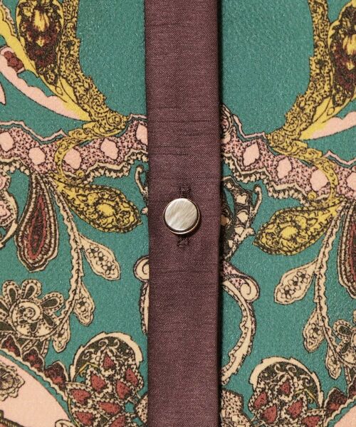 SunaUna / スーナウーナ シャツ・ブラウス | 【COLLECTION LINE】オリエンタルパネル柄ブラウス | 詳細8