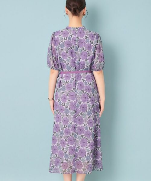 SunaUna / スーナウーナ ロング・マキシ丈ワンピース | 【&yours project／SS～L】レース柄プリーツワンピース | 詳細15