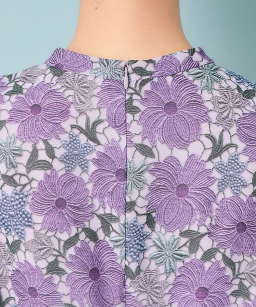 SunaUna / スーナウーナ ロング・マキシ丈ワンピース | 【&yours project／SS～L】レース柄プリーツワンピース | 詳細17