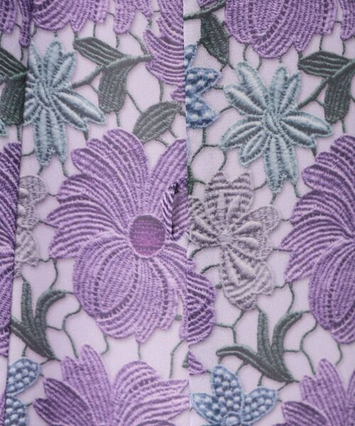 SunaUna / スーナウーナ ロング・マキシ丈ワンピース | 【&yours project／SS～L】レース柄プリーツワンピース | 詳細20