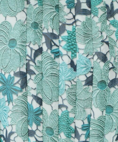 SunaUna / スーナウーナ ロング・マキシ丈ワンピース | 【&yours project／SS～L】レース柄プリーツワンピース | 詳細7