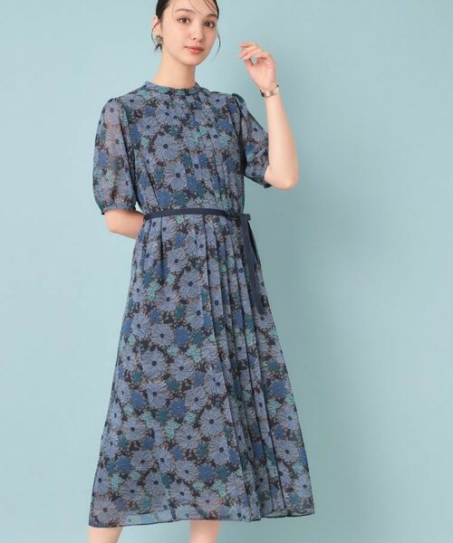 SunaUna / スーナウーナ ロング・マキシ丈ワンピース | 【&yours project／SS～L】レース柄プリーツワンピース | 詳細8