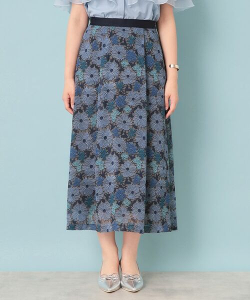 SunaUna / スーナウーナ ロング・マキシ丈スカート | 【&yours project/S~L】レース柄フレアスカート | 詳細14