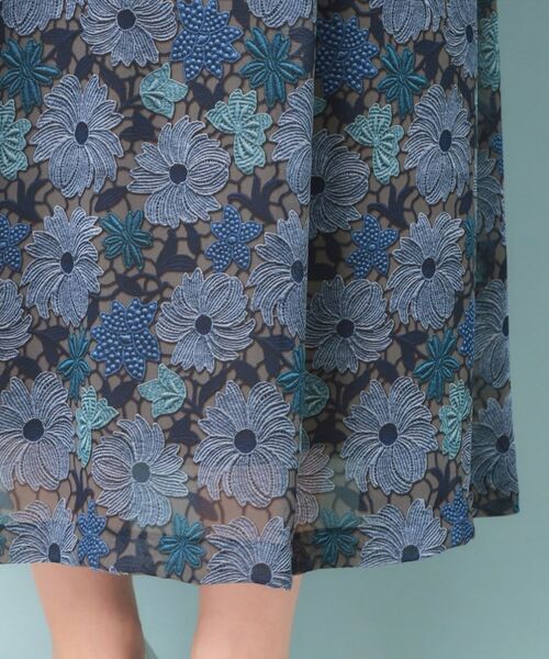 SunaUna / スーナウーナ ロング・マキシ丈スカート | 【&yours project/S~L】レース柄フレアスカート | 詳細20