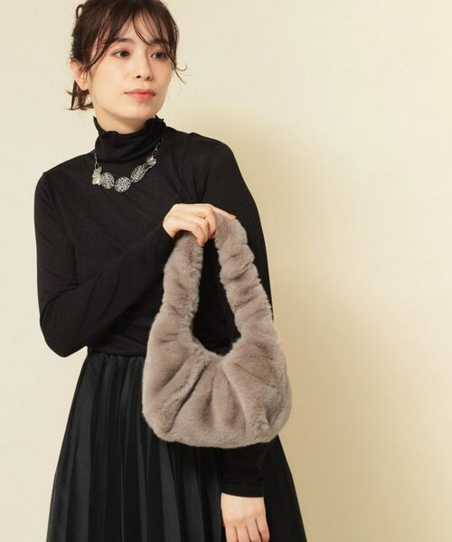 SunaUna / スーナウーナ ショルダーバッグ | フェイクファーバッグ | 詳細11