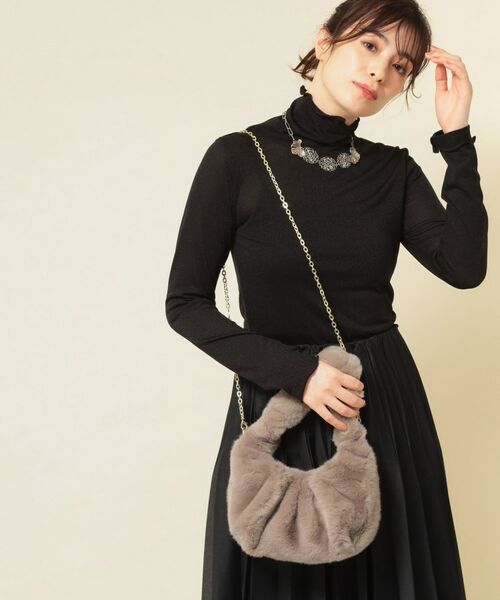 SunaUna / スーナウーナ ショルダーバッグ | フェイクファーバッグ | 詳細12