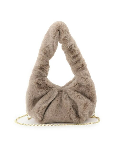 SunaUna / スーナウーナ ショルダーバッグ | フェイクファーバッグ | 詳細3