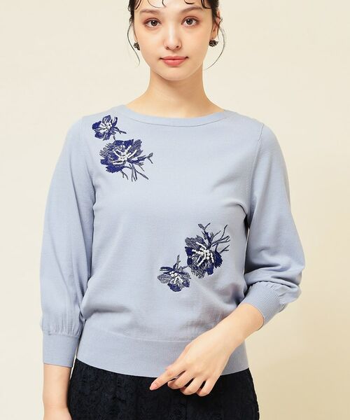 SunaUna / スーナウーナ ニット・セーター | 【SS~Lサイズ展開/手刺繍】クラフトニット | 詳細14