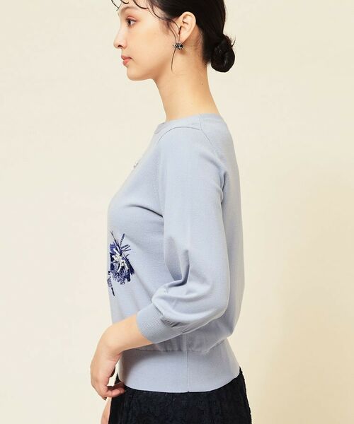 SunaUna / スーナウーナ ニット・セーター | 【SS~Lサイズ展開/手刺繍】クラフトニット | 詳細15