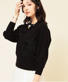 SunaUna / スーナウーナ ニット・セーター | 【COLLECTION LINE】レースニット