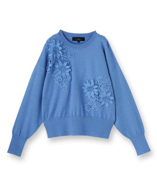 SunaUna / スーナウーナ ニット・セーター | 【COLLECTION LINE】レースニット | 詳細1