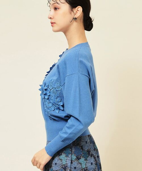 SunaUna / スーナウーナ ニット・セーター | 【COLLECTION LINE】レースニット | 詳細14