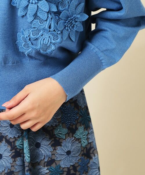 SunaUna / スーナウーナ ニット・セーター | 【COLLECTION LINE】レースニット | 詳細18