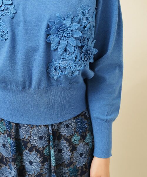 SunaUna / スーナウーナ ニット・セーター | 【COLLECTION LINE】レースニット | 詳細20