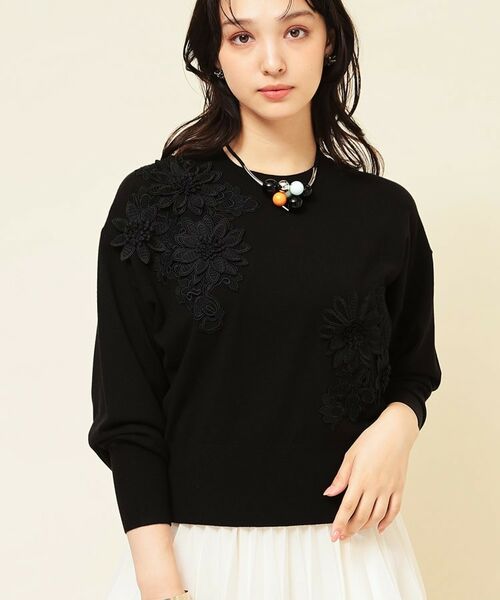 SunaUna / スーナウーナ ニット・セーター | 【COLLECTION LINE】レースニット | 詳細5