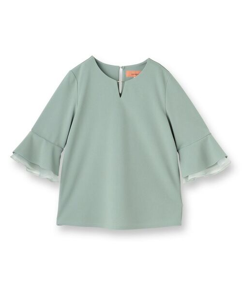 SunaUna / スーナウーナ カットソー | 【4色展開/袖ラッフル】プルオーバー | 詳細1