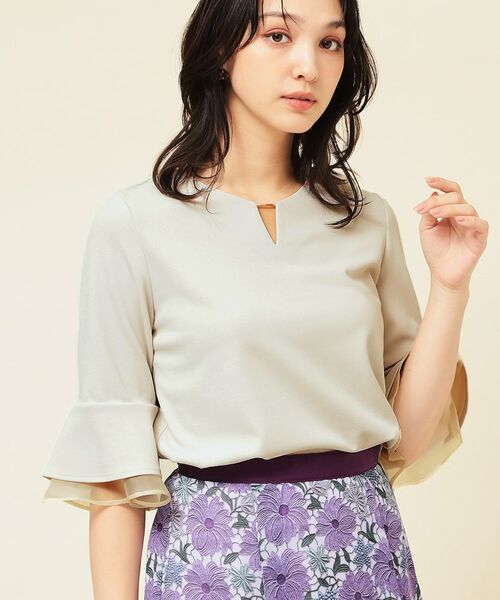 SunaUna / スーナウーナ カットソー | 【4色展開/袖ラッフル】プルオーバー | 詳細12