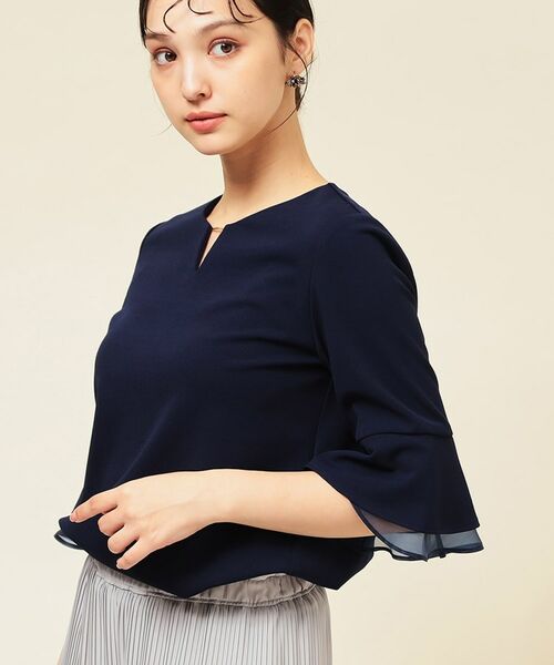 SunaUna / スーナウーナ カットソー | 【4色展開/袖ラッフル】プルオーバー | 詳細15