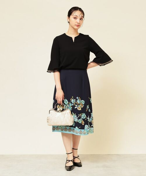 SunaUna / スーナウーナ カットソー | 【4色展開/袖ラッフル】プルオーバー | 詳細2