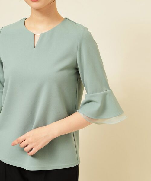 SunaUna / スーナウーナ カットソー | 【4色展開/袖ラッフル】プルオーバー | 詳細22