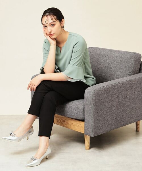 SunaUna / スーナウーナ カットソー | 【4色展開/袖ラッフル】プルオーバー | 詳細6