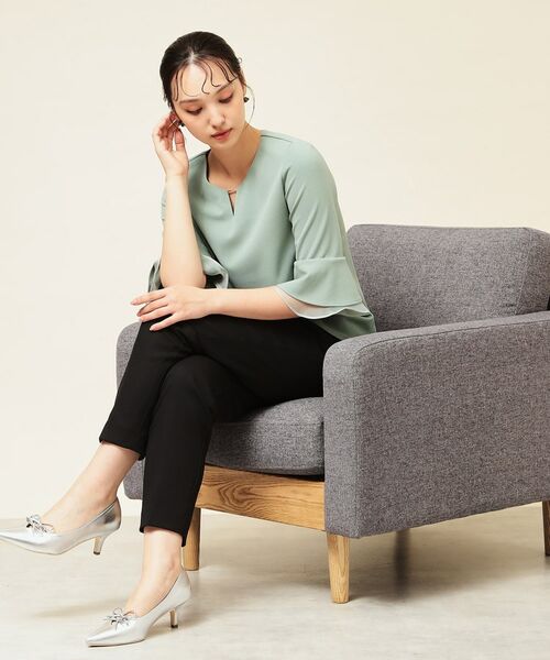 SunaUna / スーナウーナ カットソー | 【4色展開/袖ラッフル】プルオーバー | 詳細7