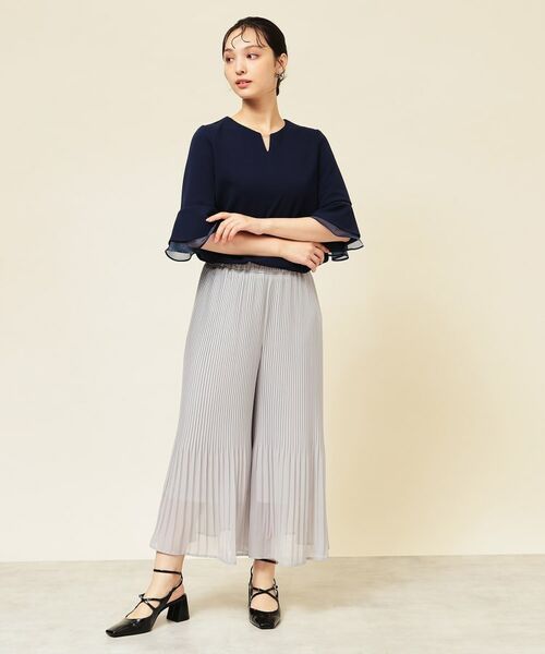 SunaUna / スーナウーナ カットソー | 【4色展開/袖ラッフル】プルオーバー | 詳細8