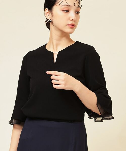 SunaUna / スーナウーナ カットソー | 【4色展開/袖ラッフル】プルオーバー | 詳細9