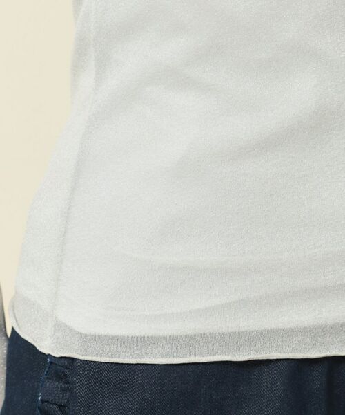 SunaUna / スーナウーナ カットソー | 【ラメ／シアー】ハイネックカットソー | 詳細15